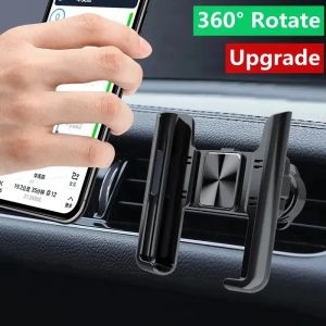 Car Phone Holder Gravity Air Vent Mount Stand Mobile Cell Phone Universal Car Bracket Support in Car for iPhone Samsung Xiaomi