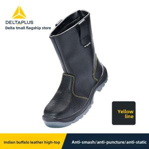 Deltaplus | Steel Toe Piercing Resistant Genuine Leather High Top Warm Winter Work Boots