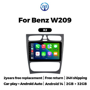 IPS Touch Screen 9inch Car Radio For Mercedes Benz C Class CLK W203 W209 2000 - 2005 Carplay Autoradio Multimedia Video Player