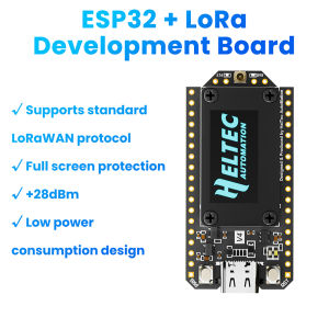 diymore | New Meshtastic Heltec V4 0.96inch OLED Solar Powered LoRa 32 Dev-Board GPS ESP32 SX1262 WiFi BLE Low Power For Arduino IoT