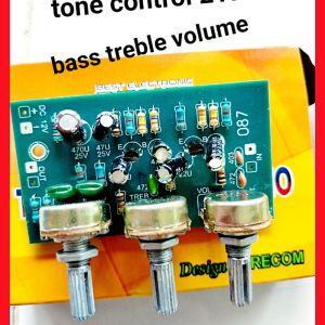 Tone control mono 3 potensio recom