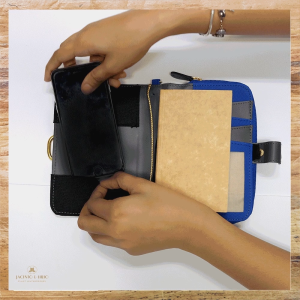 Jacinto & Lirio Fauna Pawikan Refillable Journal Wallet Pocket Organizer with Card Slots and Coin Pouch