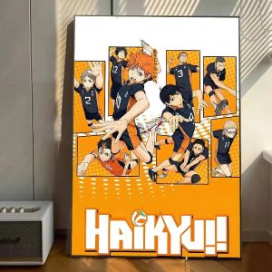 Bandai | Bộ Tranh Kim Cương 5D DIY Haikyuu Anime Collage Đội Bóng Chuyền Karasuno Diện Tích Dán Đầy Đủ Tranh Nghệ Thuật Trang Trí Tường Nhà