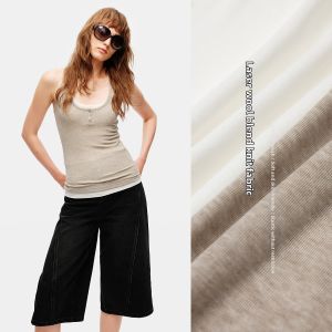 BEIQIANI | Layered U-Neck Two-Piece Vest