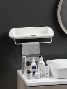 Angelohut T5001 Minimalis Rak Tempel Sabun Botol Design + Gantungan