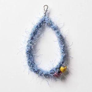 SoftServe Plush Beaded Wristlet Lanyard Anti-Loss Phone Strap Candy House Pattern Digital Accessories Mobile Phone Chains