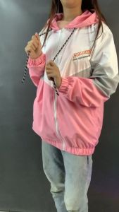 HOLDERS Jaket Hoodie Parasut Pria Wanita | Windbreaker Jacket Track Top Suit Kombinasi Warna Keren