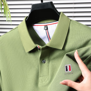 Áo Polo Nam 100% Cotton Tay Dài Áo Thun Golf Cao Cấp Thời Trang Thu In Theo Yêu Cầu Màu Đơn Giản