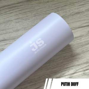 Sticker Putih Doff / Skotlet Putih Dop Background Aquarium
