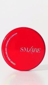 SMXARE คุชชั่น DEWEY SKIN FLAWLESS LONGWEAR ปกปิด บางเบา ไม่หนักหน้า พร้อมบำรุง มีกันแดด SPF35 PA+++ เบอร์03 HONEY BEIGE