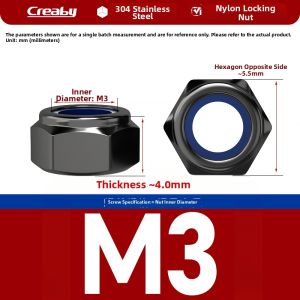 Creaby | Anti-Loosening Galvanized Locknut 8.8 Grade