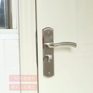 Door Locker Safety Latch Metal Lock Home Room Hotel Travel Anti Theft Door Stopper Tool Portable Safety Door Lock