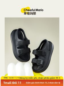 Giày Đi Biển Đế Mềm Chống Trượt Cho Bé Trai Mùa Hè 2025 Giày Thể Thao Ngoài Trời Cho Trẻ Em Cỡ Lớn EVA Thoáng Khí