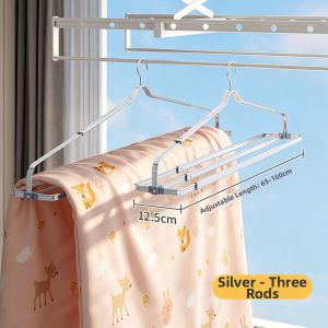 Quilt Drying Rack Load Bearing Bed Sheet Towel Clothes Hanger