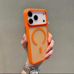 szhaiyu | For iPhone 18 17 Pro Max 18 17 Pro Matte Magnetic Translucent Wireless Charge Phone Case With Lens Protection For Magsafe Cover
