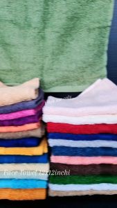 Face Towel 100 % Cotton 12X12INCH 35*35cm+-- Hotel Grade Towel Water Absorption Soft Cotton Face Towel Beauty Towel TUALA SPORT Gym