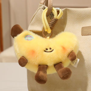 15cm Fresh Fruit Plush Keychain 5 Styles Kawaii Scented Cute Stuffed Charm Soft Rabbit Fur Plush Toy Gift for Bag Keys Party Fun