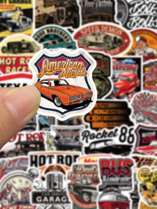 50 Miếng Dán Chống Thấm Nước Cho Điện Thoại Di Động Máy Tính Xách Tay Hành Lý Xe Cổ Trang Trí Sáng Tạo Cá Nhân Hóa