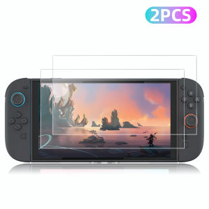 Tectinter | for Nintendo Switch 2 Console Screen Protector with Auto Alignment Frame Tempered Glass Protective Film for Switch 2 Accessories