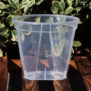 Translucent Root-Control Breathable Flower Pot