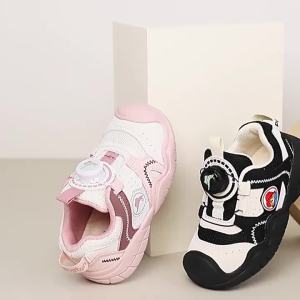 ＜1207＞  Paddington Bear Childrens Shoes 2024 Autumn New Childrens Mesh Breathable Non-Slip Casual Boys and Girls Closed Toe Coolname Sneaker