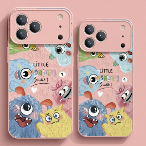 CIJING | Drop Protection Cartoon Full-body Case Cover New Model Matte Glass