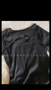 【READYSTOCK】Knitted short sleeves ruffled dress mini dress mint Black dress 现货纯欲风露连身裙 针织连身裙 黑裙 薄荷绿 大弹力连身裙 蹦迪裙 性感连身裙 包臀裙 夜店裙 蹦迪裙