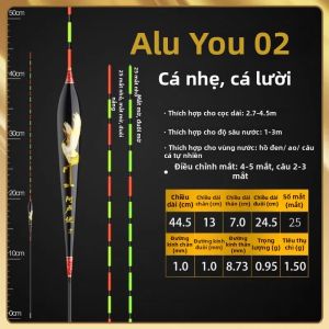 LUOSHIWANG | Bộ Phao Câu Cá Chép Dày Dễ Thấy cho Da Nhạy Cảm