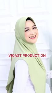 Khimar Bergo Pinguin Sporty Jersey Premium Viqast Ukuran XL/ Bergo Pinguin Jumbo Pet Antem