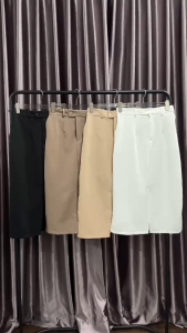 SV 6611 - Ellyna Skirt | Silvervogue | Rok Wedges Stretch Pakaian Kasual Wanita