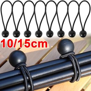 5/10Pcs Multi-functional Fixed Rope Ball Plastic Ball Outdoor Tent Storage Elastic Rope Buckle Rubber Band Camping Survival