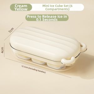 AMERCOOK | DIY Ice Mold Ice Bar Ice Cream Homemade Ice Brick Silicone