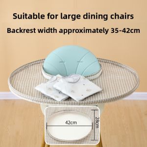 Baby Feeding Apron And Tray Two-In-One Waterproof Dirt-Resistant Child Chair Cover Feeding Tray Bib Plate Two-In-One Baby Feeding Supplies
