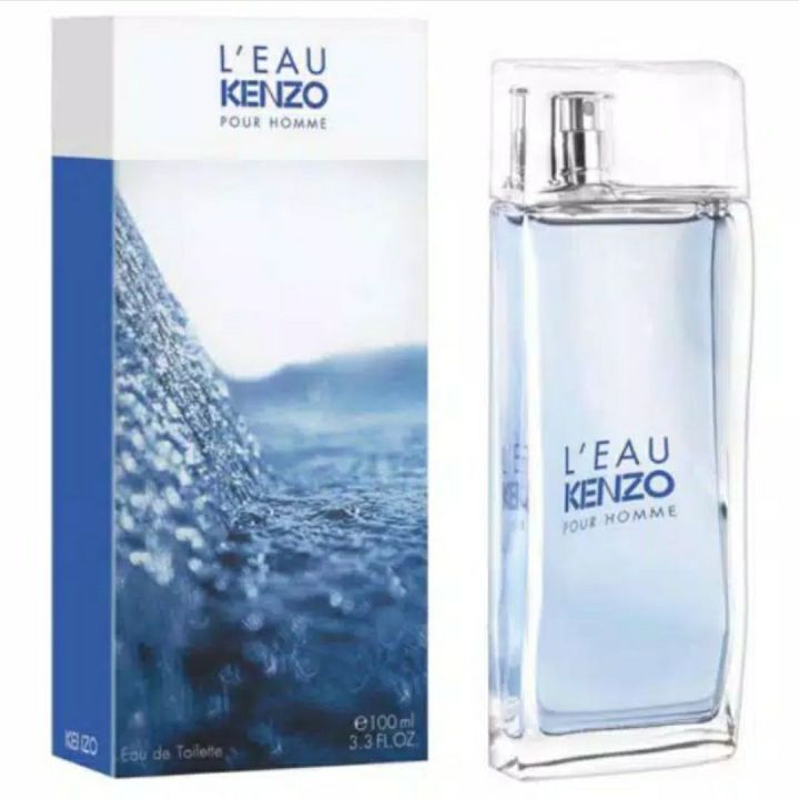 Parfum Pria LEau Kenzo Pour Homme For Men Edt 100ml ORIGINAL EROPA