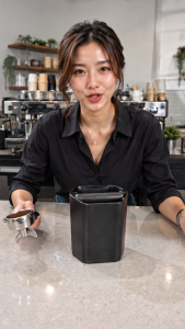 Steady Sip Coffee Espresso Ground Knock Off Box Anti-Slip Knock Box Coffee Home Office Bar Knockbox