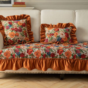 All Seasons Luxury Anti-slip Thick Retro Sofa Cover