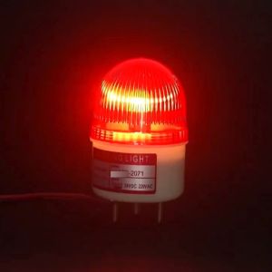 Đèn cảnh báo LTE-2071J led có còi cảnh báo báo động bằng tín hiệu ánh sáng nhấp nháy kích thước nhỏ gọn