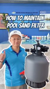 PERFECT CLEAR SWIMMING POOL SAND FILTER 16/ 18 / 21” DIA 1.5″ MPV -0.22m2 / Filter Kolam Renang / Nezod Pools