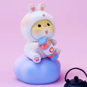 🇸🇬 Authentic Blind Box Hamster Koko Lucky Beast 天降神兽 Figurine Display Figure