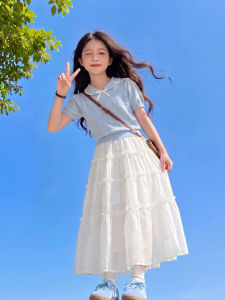 ZIRUIBABA | Trendy Korean Style Polo Collar Long Dress Set