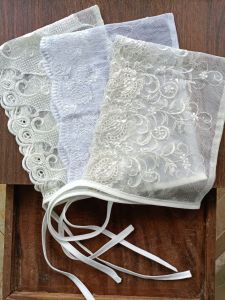 Mũ ren trắng cho bé Mũ tiểu thư cho bé gái