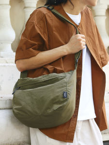 Sobag Japanese Street Crossbody Shoulder Nylon Cloth Bag Female Neutral Mountain Lightweight and Large Capacity Work Clothing Cloth Bag Male