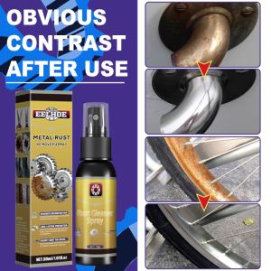 30/100ML Rust Remover Spray Rust Cleaner Spray Strong Rust Remover for Motorcycle Cleaning Easy Apply metal