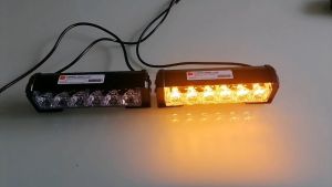 12V - 24V Amber-Amber Federal Signal Car Strobe Blinker