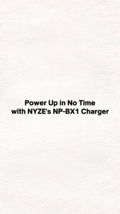 [NYZE] NP-BX1 Replacement Charger for Sony Camera BX1 / NPBX1  Battery