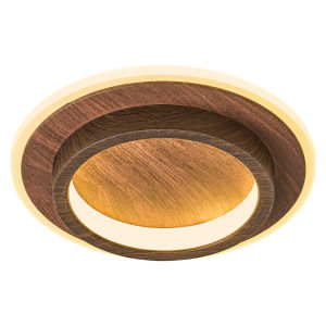 DGY | French Vintage Style Walnut Color Ceiling Light