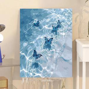 Hand-painted DIY Numbered Color Painting