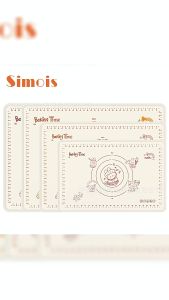 SUGA แผ่นรองนวดซิลิโคนลายกระต่าย มี 3 ขนาด แผ่นซิลิโคนนวดแป้ง รองอบขนม ที่รองทำขนมเบเกอรี หนาพิเศษ เกรดอาหาร COD SUR324