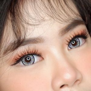 COD SOFTLENS MY DOLLY EYE GRAY BLUE VIOLET HAZEL BLACK Glamour ORIGINAL SOFTLENS DM 20.8MM NORMAL MINUS BY PINKIN