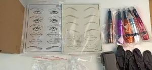 Professional ถาวรโรตารี่ปากกาสักลายแต่งหน้าเครื่องสําหรับ Eyeline Lip